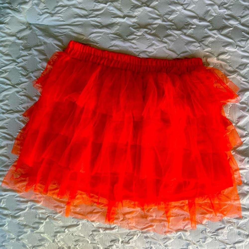 Orange Skirt - Halloween Costume